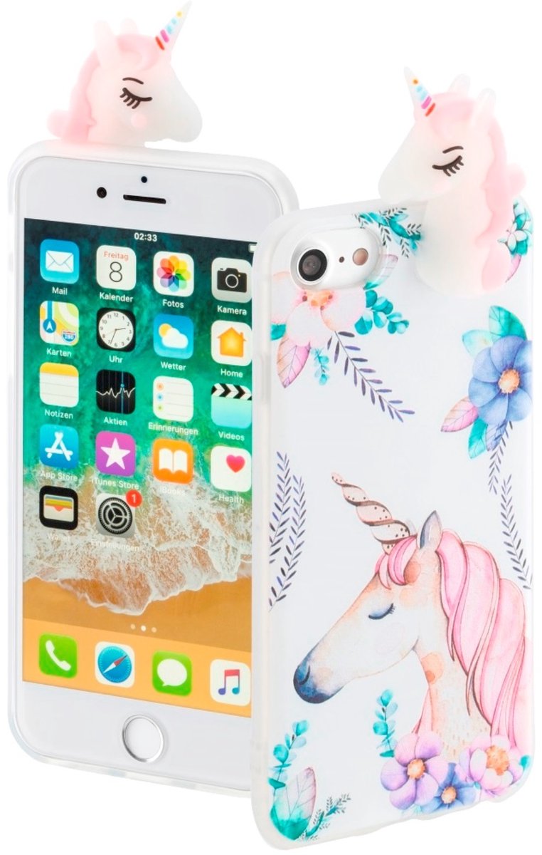 Hama Magic Unicorn mobiele telefoon behuizingen 11,9 cm (4.7'') Hoes Multi kleuren