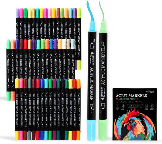 Zenacolor 40 textiel en textielmarkers niet giftig, onuitwisbaar