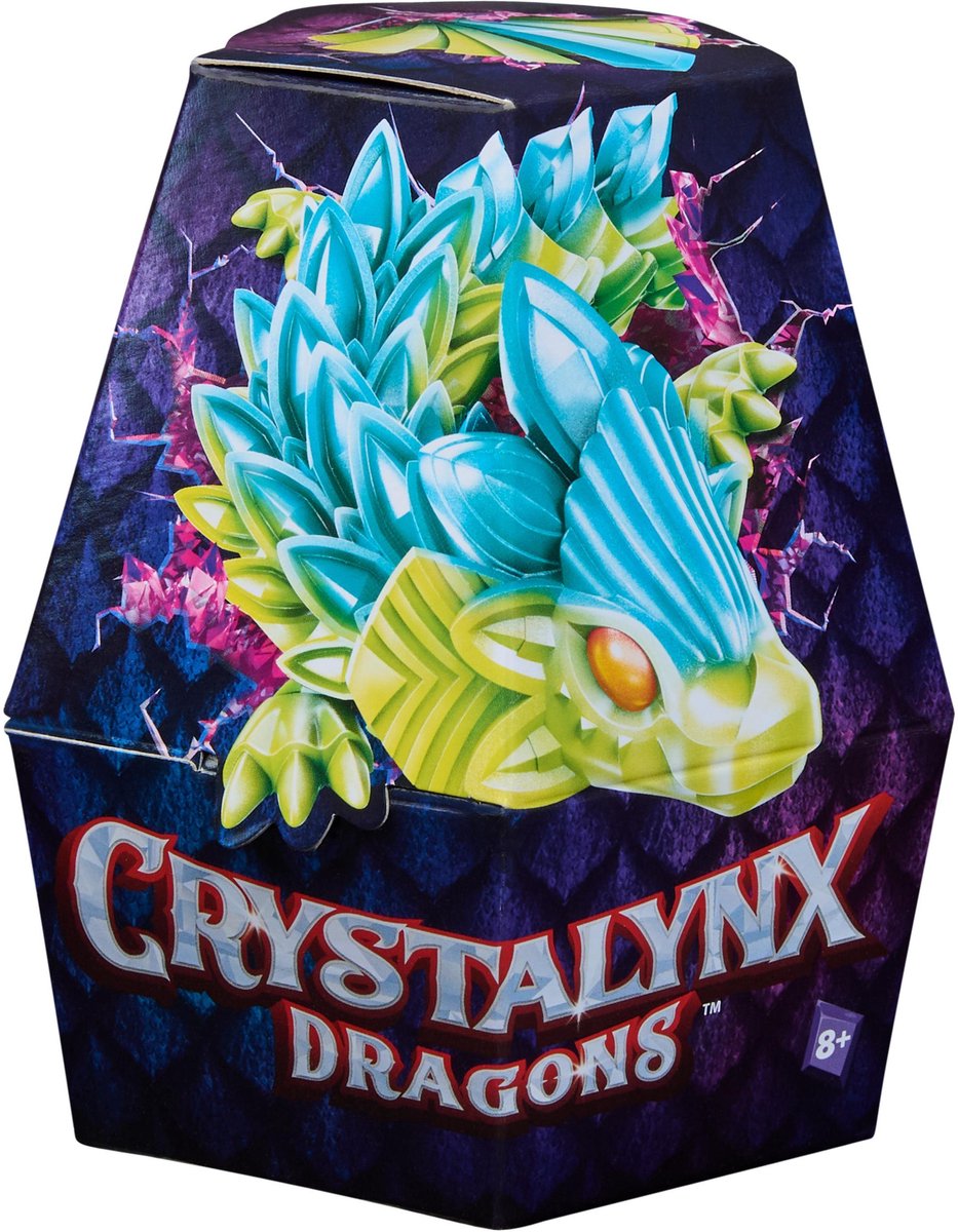 Spin Master CrystaLynx Dragons - Fidget Draak - Verrassingsfiguur - 23 cm — cadeau in Spellen & Speelgoed - foto 3