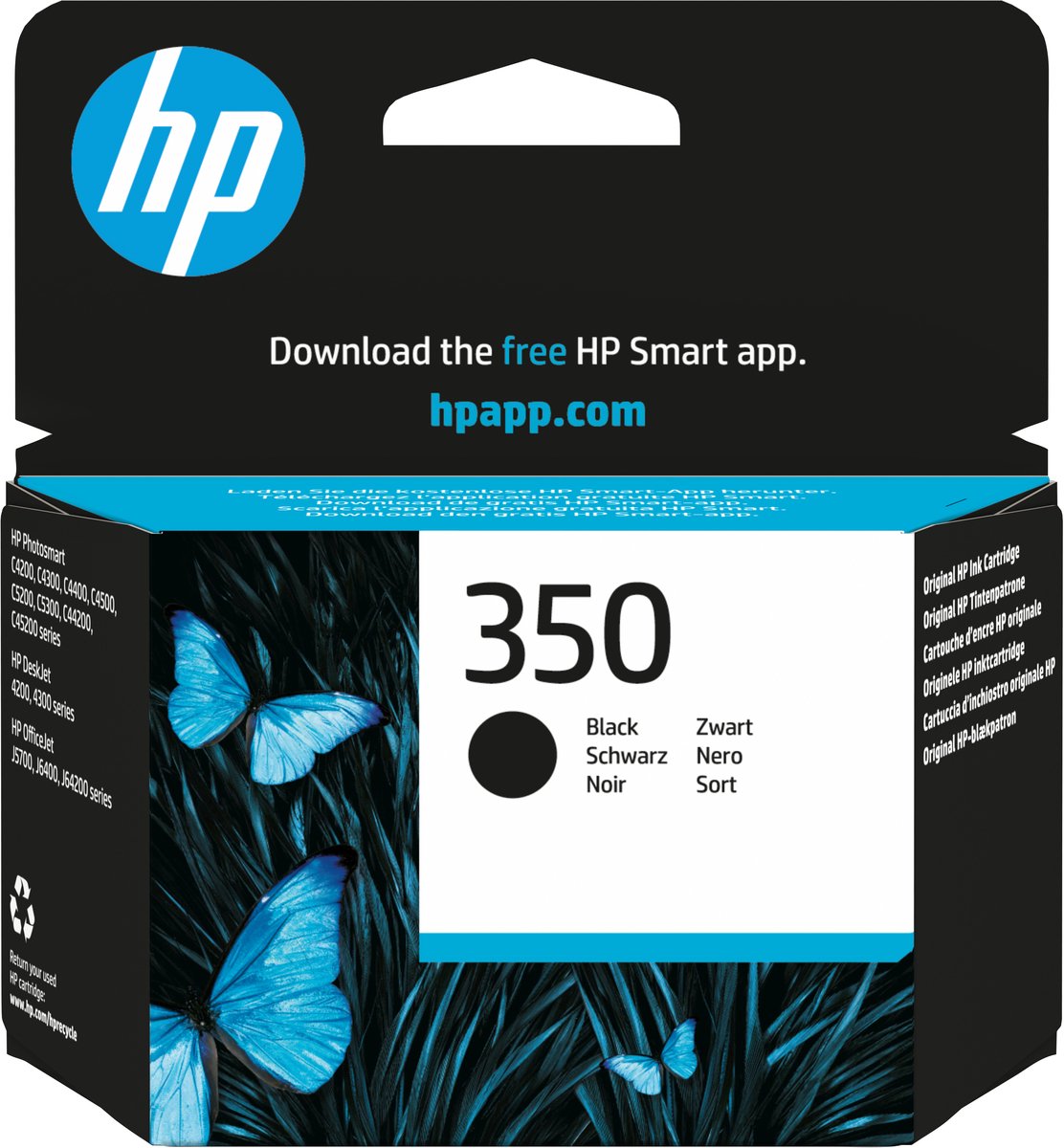 HP cartridge HP350INK - Instant Ink (Zwart)