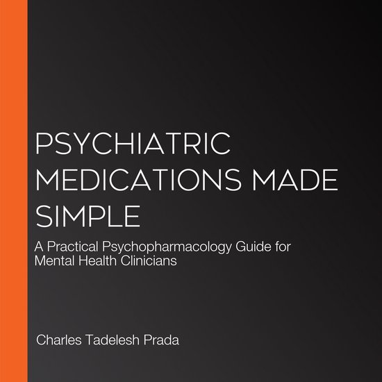 Psychiatric Medications Made Simple - cover