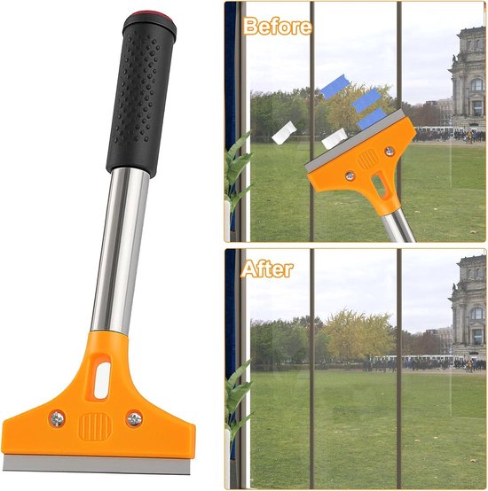 Trapeziumvormige Industriële Troffel Met Rubberen Handgreep 180 Mm Universeel Bouwgereedschap