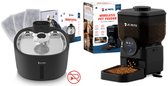 Drinkfontein + Automatische voerbak