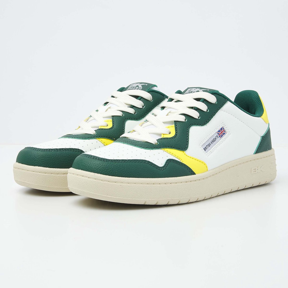 British Knights BK NOORS- Laag Wit Groen Geel