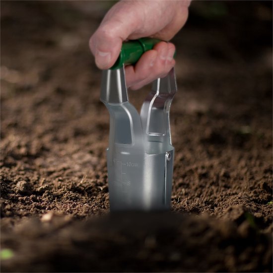 St. Helens Home & Garden bollenplanter met easy-grip handgreep en diepte-indicator - 235×140×56 mm van Merkloos	 — afbeelding 4