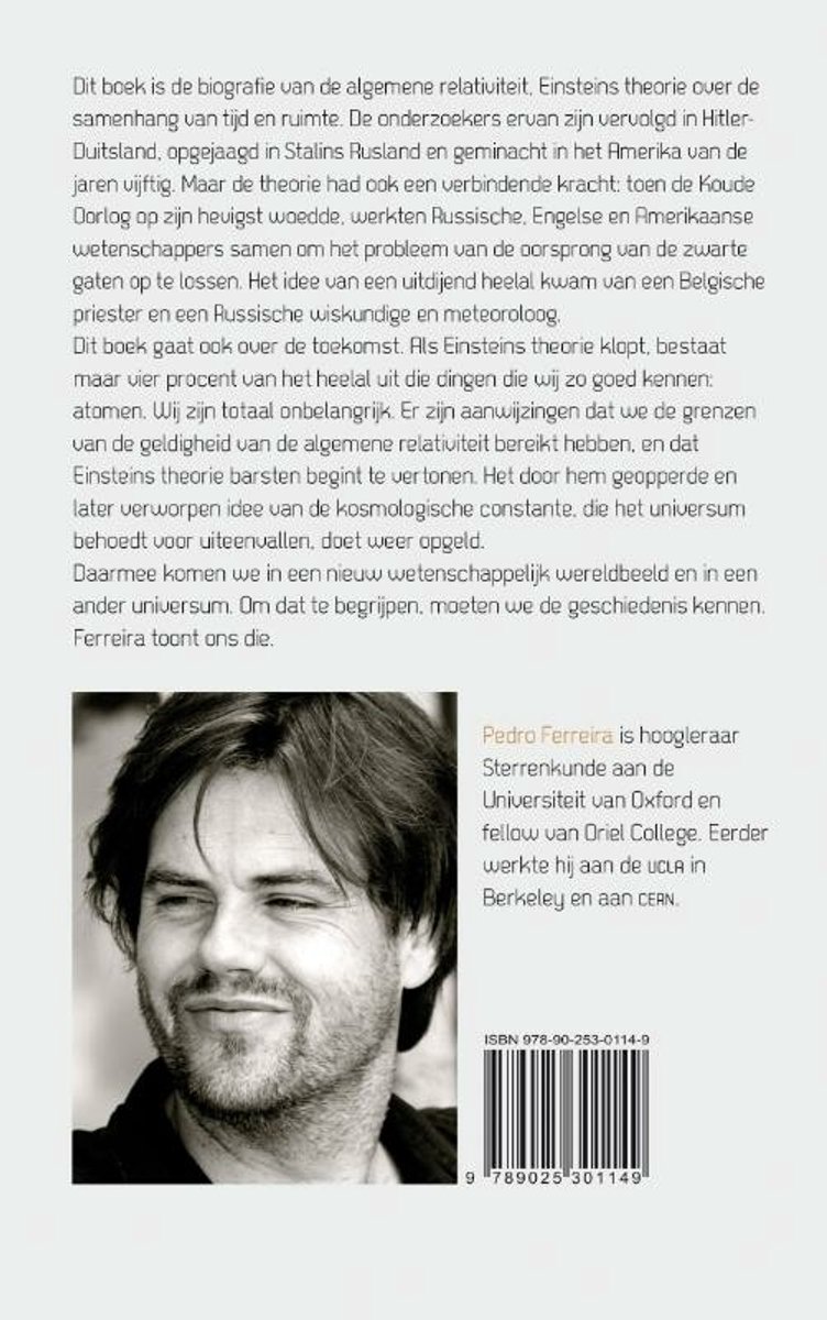 De volmaakte theorie - back cover