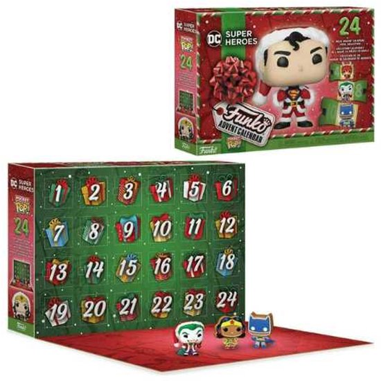 DC Super Heroes Adventskalender - Funko Pocket Pop