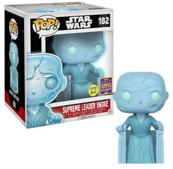 SF・ファンタジー・ホラー POP! STAR WARS SUPREME LEADER SNOKE 182 Funko Pop! Star Wars: Supreme Leader Snoke #182 Glow in the Dark