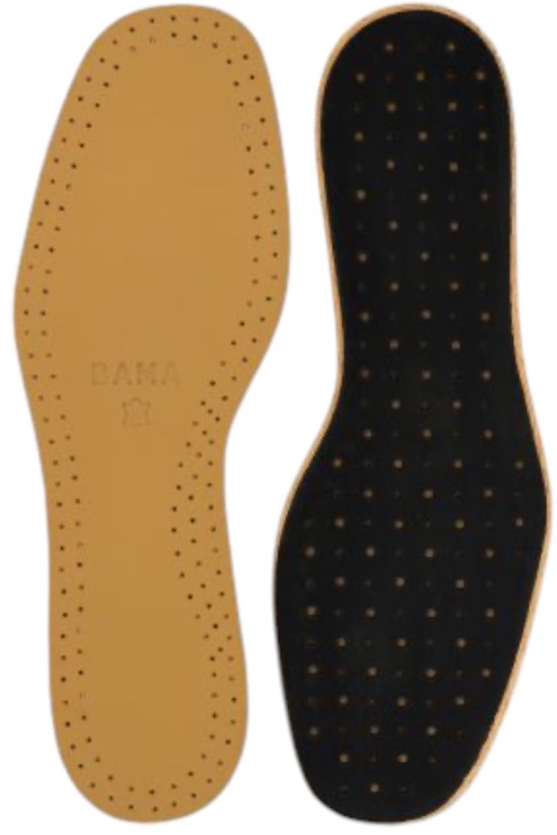 Bama Premium Leather - Leren inlegzool met Koolstof en Latex - 50/51