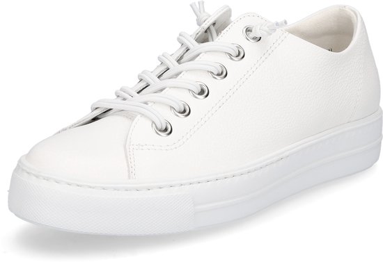 Paul Green 4081 Lage sneakers Leren Sneaker Dames Wit Maat
