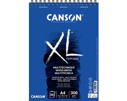 Canson Aquarelblok - A4 aquarelpapier wit - 30 vellen