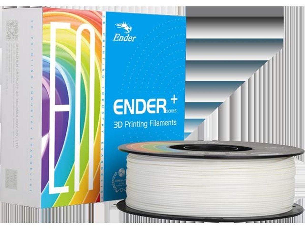 Creality Ender PLA+ 3D Filament 1,75mm 1kg Wit