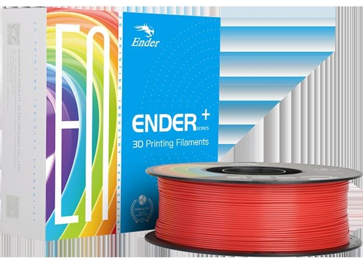 Creality Ender PLA+ 3D Filament 1,75mm 1kg Rood