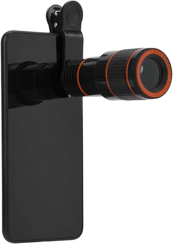 SMALLRIG 1.55x Anamorphic Lens voor Telefoon, 2.76:1 Breedbeeld Cinematic Blue Flare Lens voor T-mount Telefoonhouder, Anamorphic Lens met Lensclip voor iPhone voor Samsung - 3578B