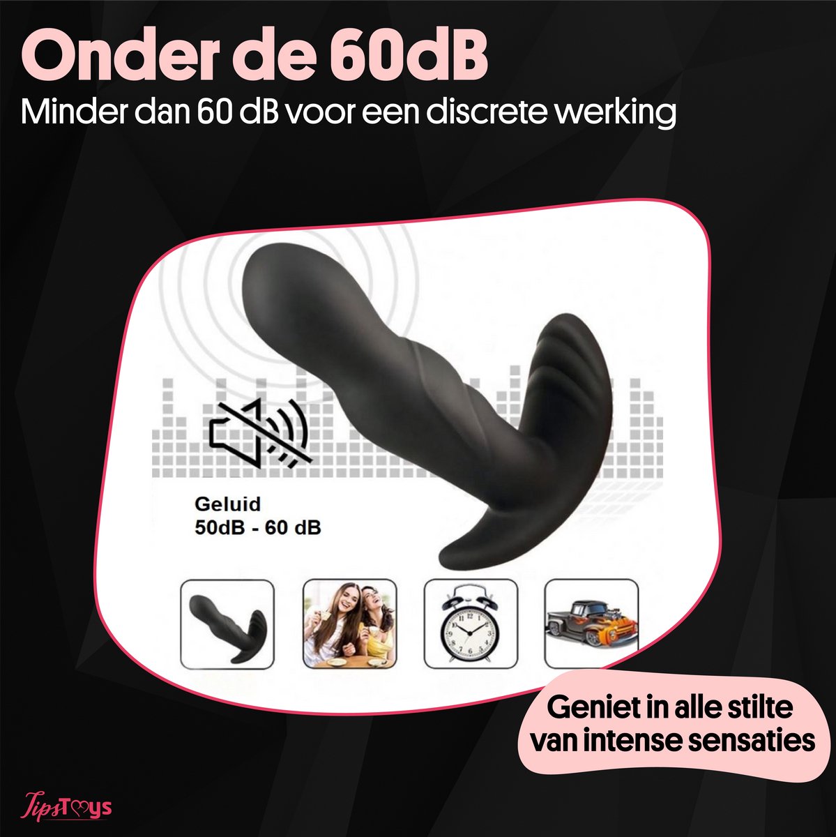 Goedkoopste TipsToys Anaal Vibrators - Prostaat Stimulator Seksspeeltjes - Prostaat Vibrator Mannen - Anale Speeltjes
