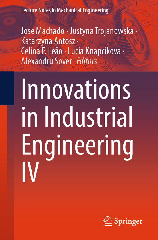 Lecture Notes in Mechanical Engineering- Innovations in Indu ... - cover