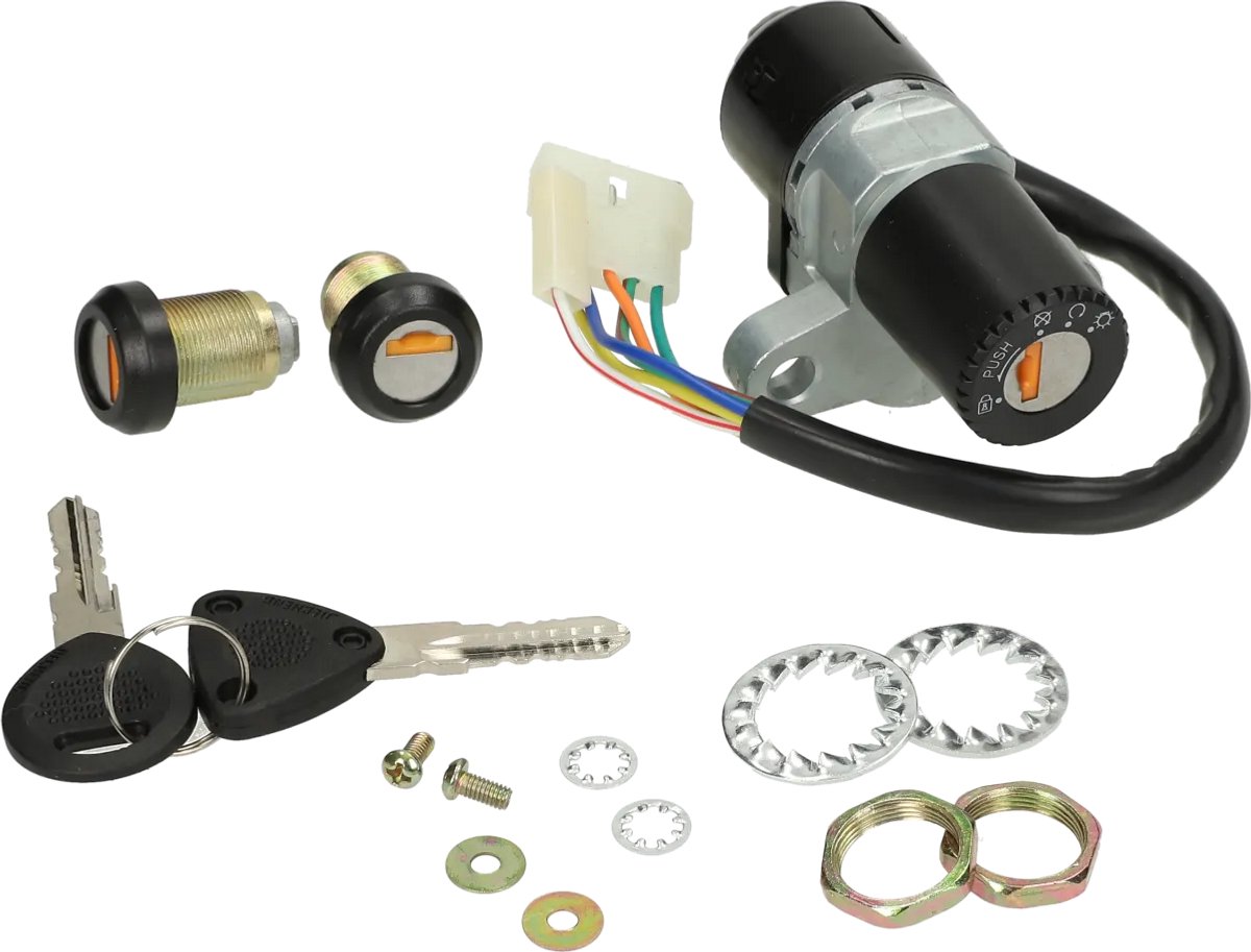 Contactslot Set voor Derbi Senda 50 DRD / Rieju MRT 50 vanaf 1994 T/m 2012