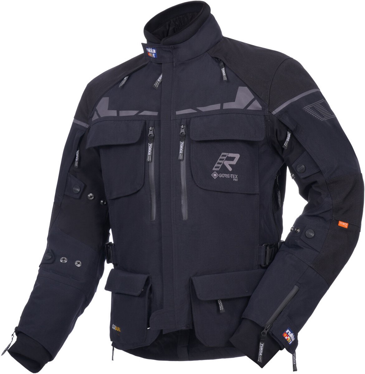 Rukka Ecuado-R Zwart Textiele Motorjas - Jas