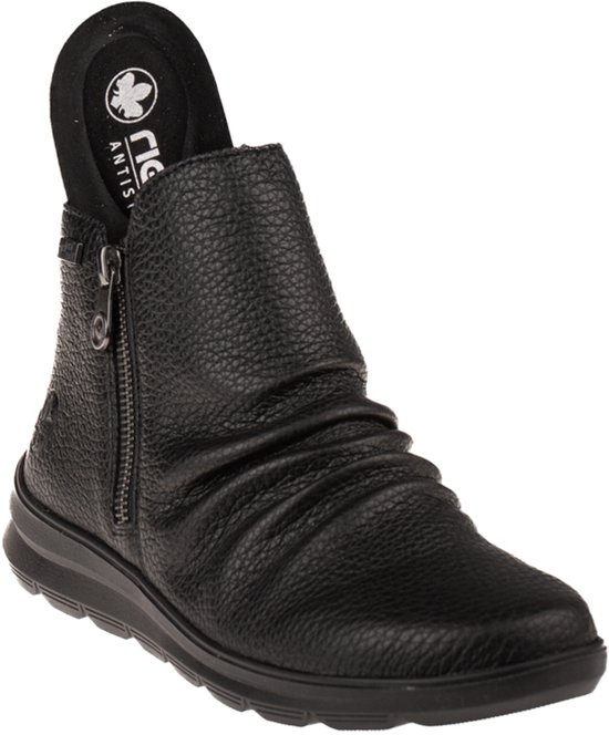 Botte courte Rieker Z0056-00 Zwart, taille 36