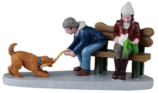 Lemax - Playful Pups