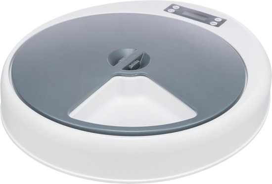 Trixie TX4+1 Automatische Voerdispenser 5x240ml Wit/Grijs - Trixie - €41,61