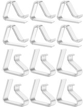 Tafelkleedklemmen rvs glad 4 stuks per set | Alles in Wonderland