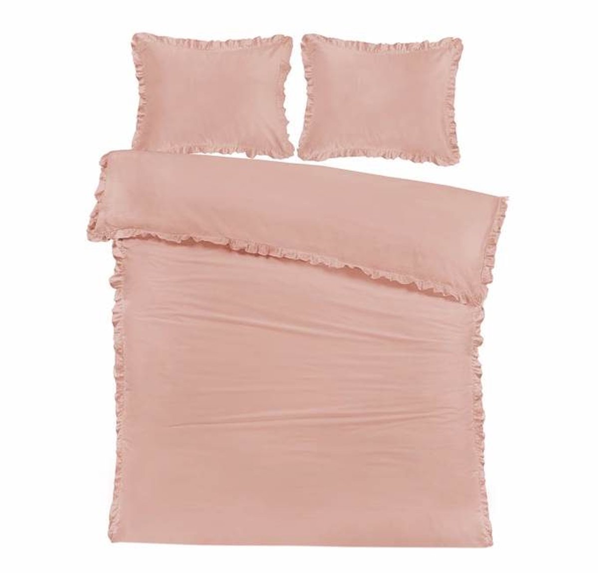 Papillon Fleur Dekbedovertrek - Tweepersoons - 200x200/220 cm - Roze