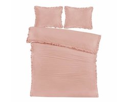 Papillon Fleur Dekbedovertrek - Tweepersoons - 200x200/220 cm - Roze