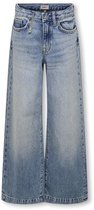 ONLY KOGBROOME HW WIDE DNM TAI Jeans Filles - Denim Blue Medium