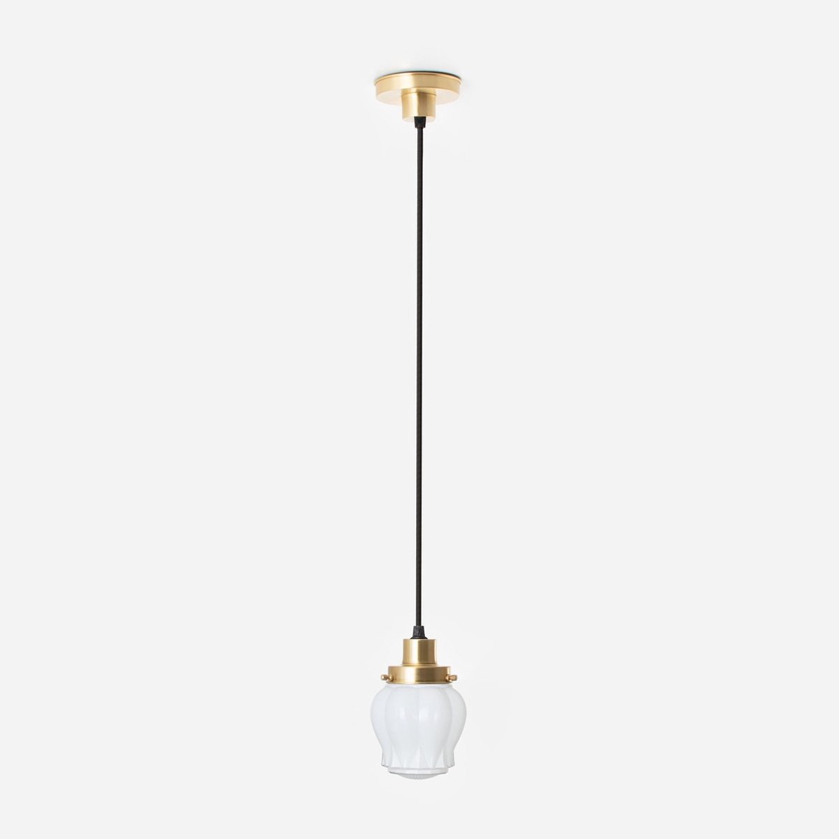 Hanglamp aan snoer Eden 20's Messing - Art Deco Trade