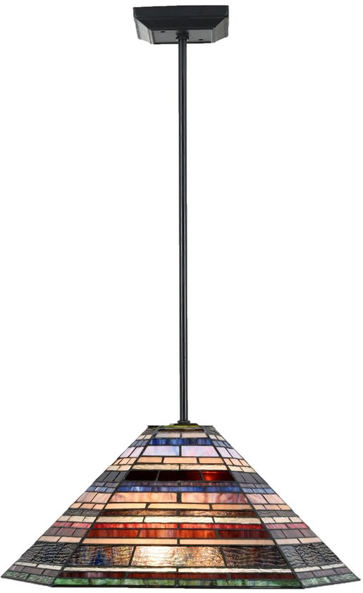 Art Deco Trade - Lampe suspendue Tiffany Grande suspension Industrial