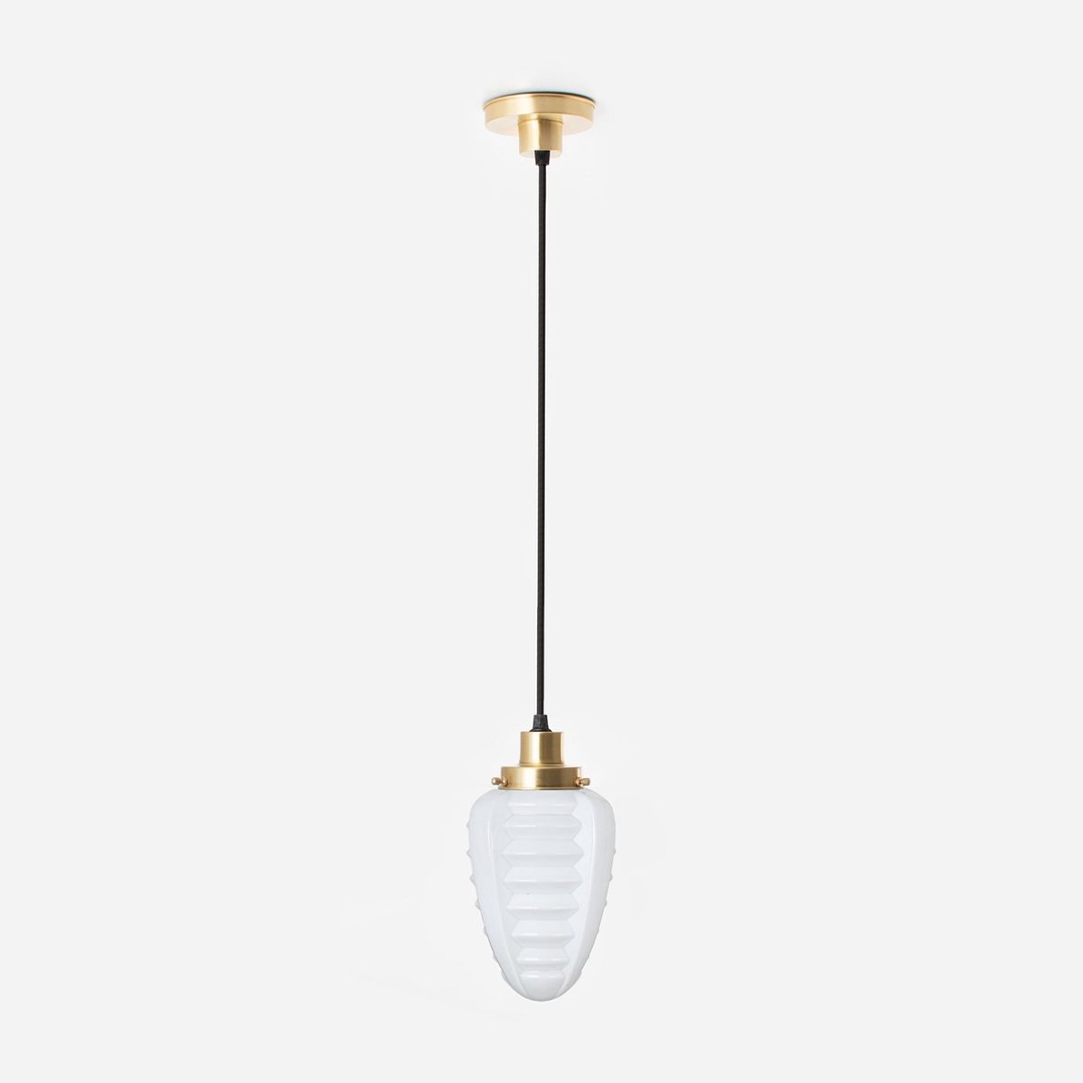 Hanglamp aan snoer Parole 20's Messing - Art Deco Trade