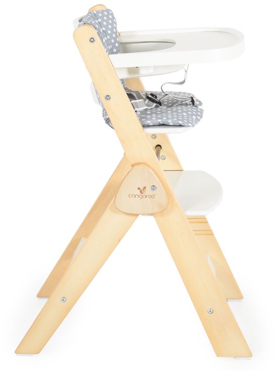 Cangaroo Caramel White 2-in-1 Meegroei Kinderstoel 111991 van CAN — afbeelding 2
