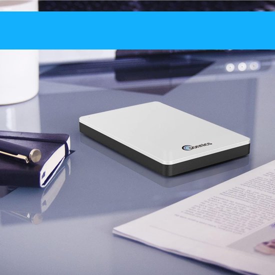 RFWR® 1TB USB 3.1 Type C Externe Draagbare Harde Schijf voor PC, Mac, Smart TV, XBOX en PS4/PS5 - Wit van RFWR — afbeelding 2