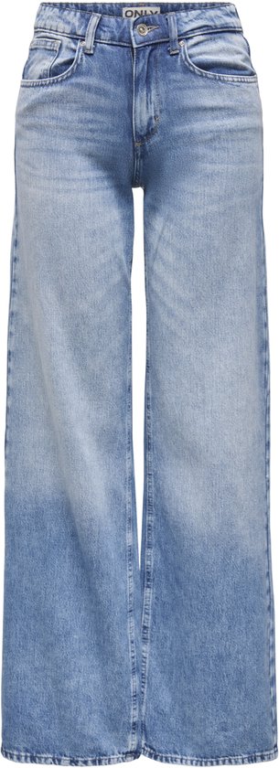 Only Jeans Onlhope Low Waist Wide Dnm Tai194 15340011 Light Blue Denim Dames Maat - W29 X L30