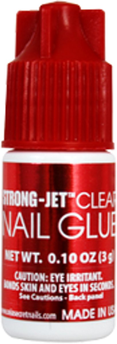 Goedkoopste Strong-Jet Transparante Nagellijm 3ML - Druppelaar