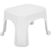 Hega Hogar Marchepied / marchepied pour caravane ou camping-car - plastique - blanc - 27 x 23 x 21 cm - 1 marche
