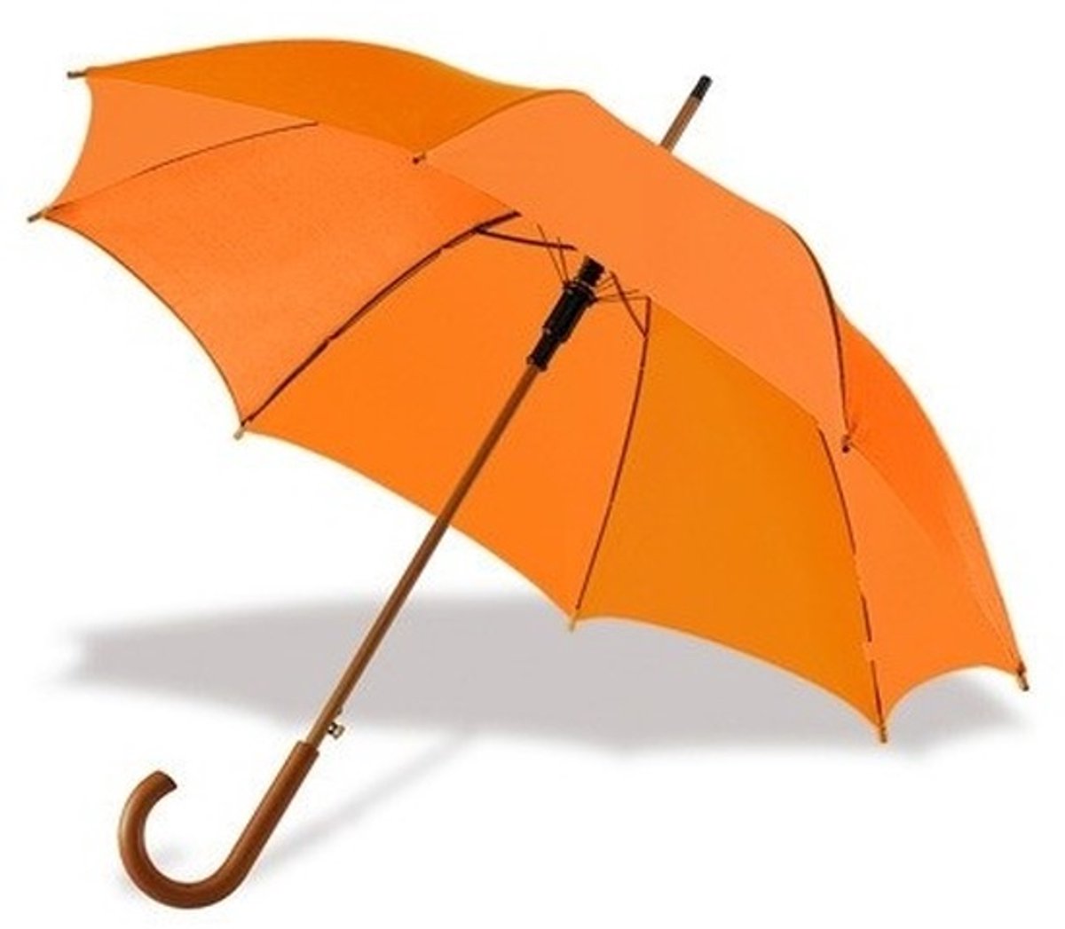 Basic paraplu oranje 103 cm -
