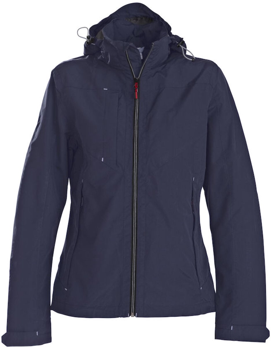 Printer JACKET FLAT TRACK LADY 2261043 Marine Blauw