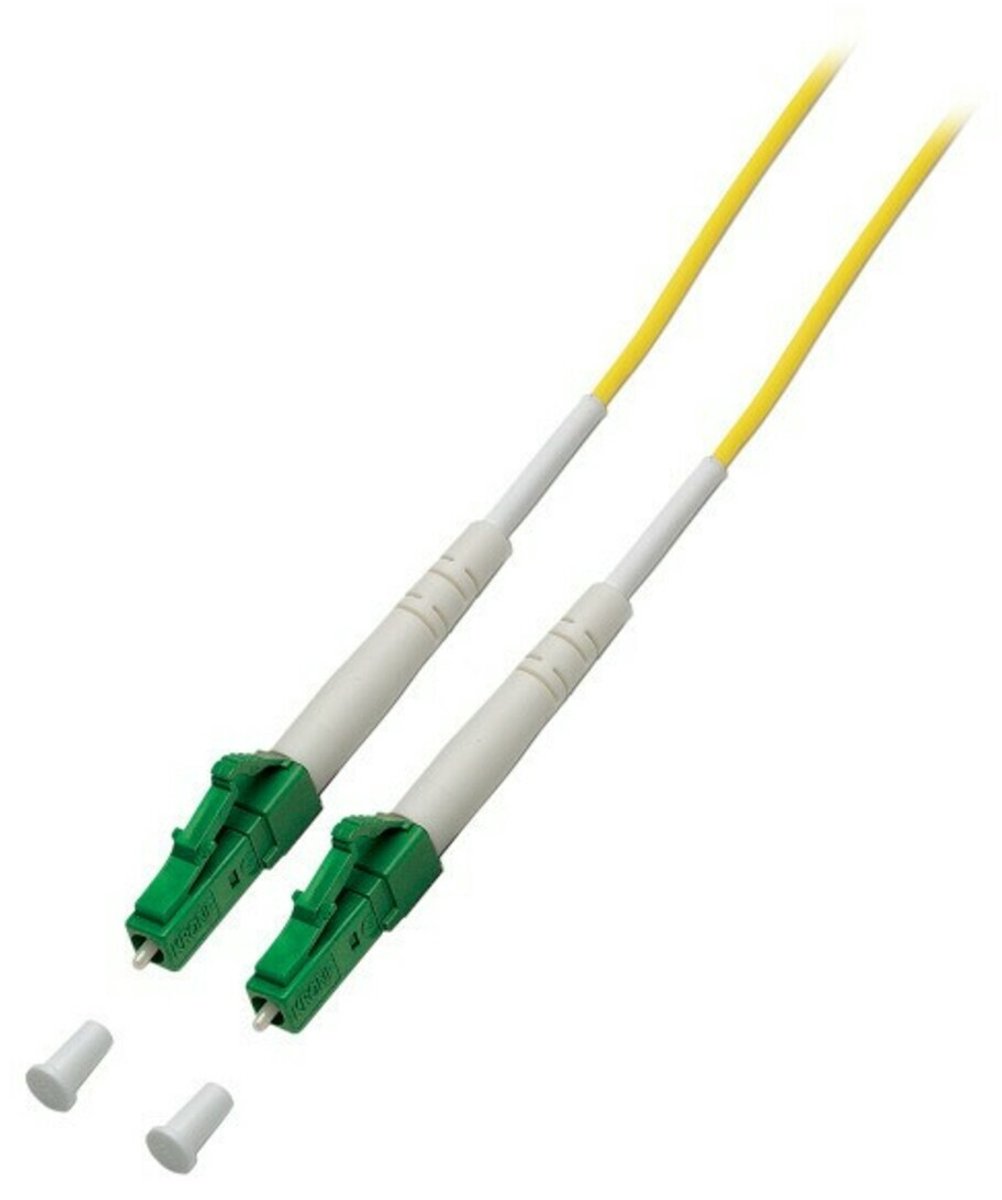 Danicom OS2 simplex glasvezel kabel LC/APC-LC/APC 1m