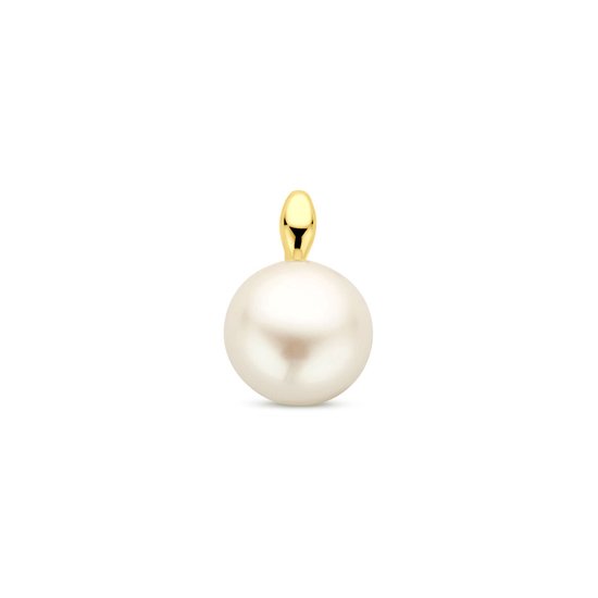 Pendentif en or jaune 14K perle 12 mm - 4034074