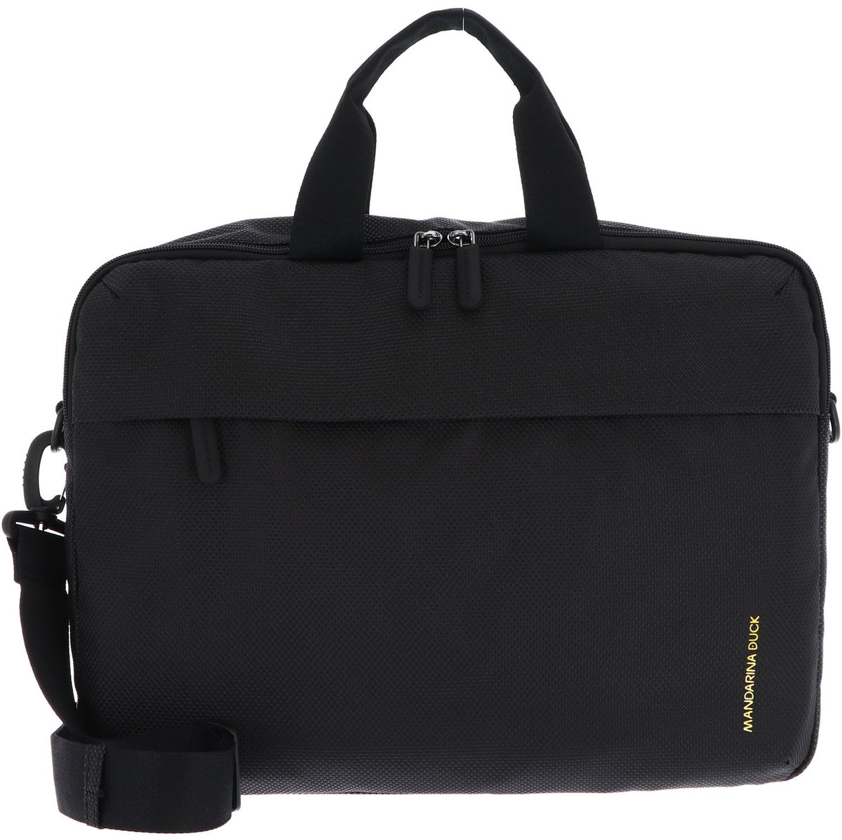 MANDARINA DUCK business tas laptoptas met laptopvak Zephyr Laptop Bag Black zwart