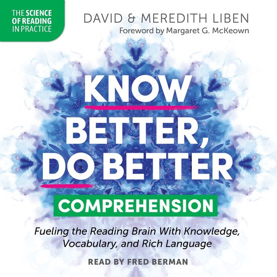 Know Better, Do Better: Comprehension - cover