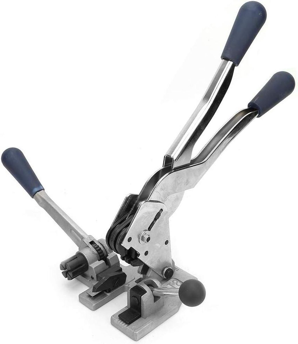 Allecto Premium - Handmatige spanner 3-in-1 voor omsnoeringsband - Staalmateriaal - PP-band - 12~16mm - Omsnoeringsapparaat met de hand