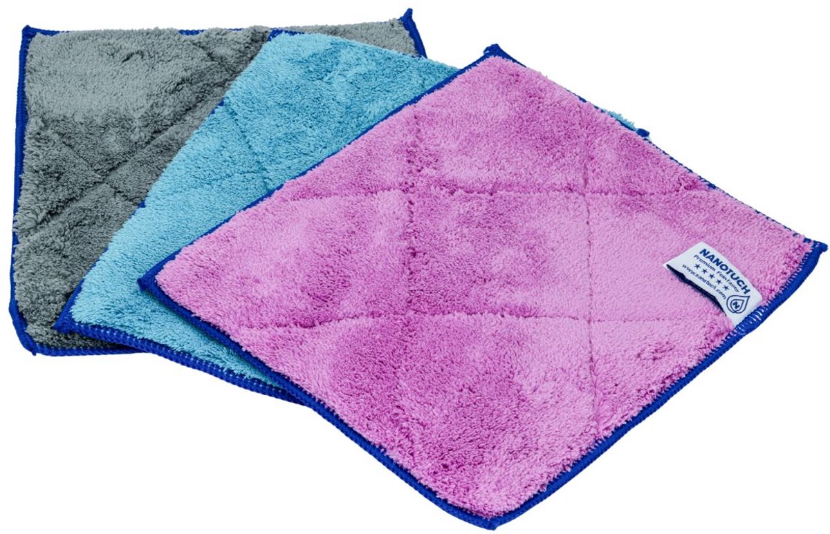 Nano Sponsdoek - 25 x 20cm - Set 3 Stuks