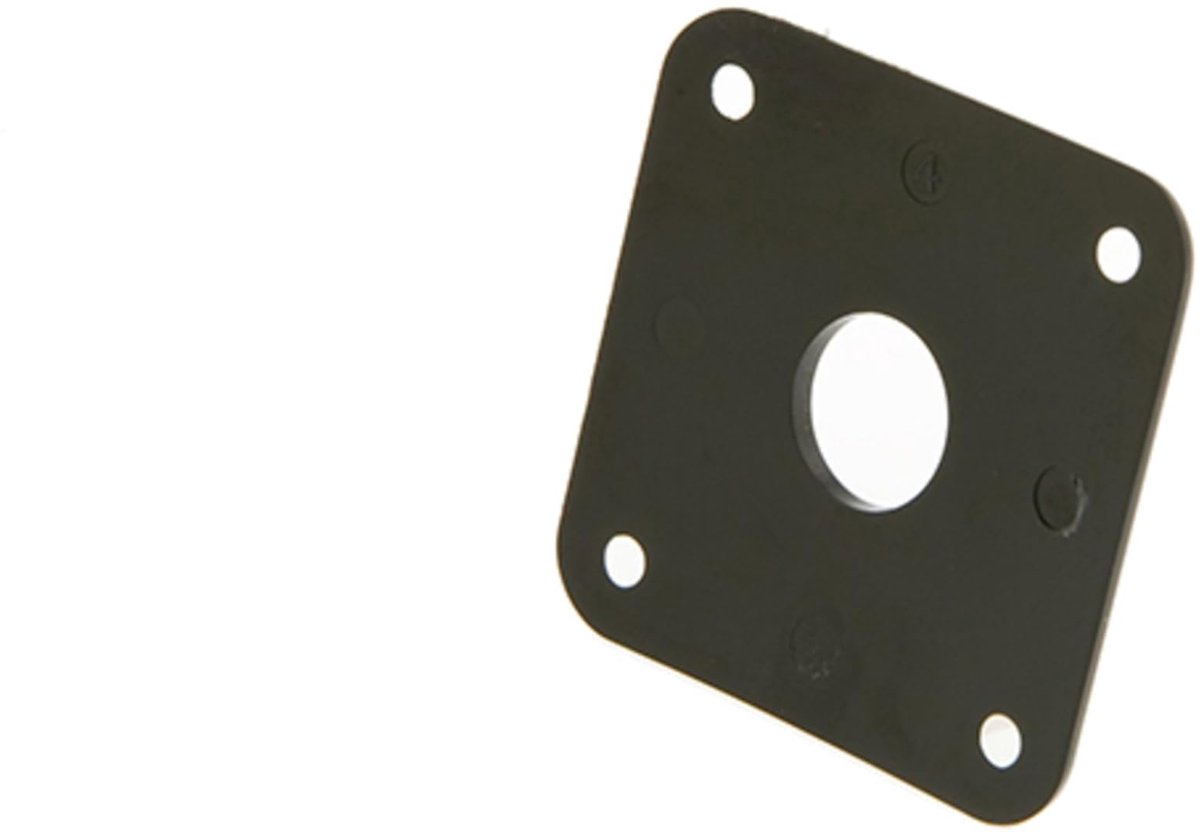 Gibson PRJP-010 Jack Plate BK Plastic Black - Gitaaronderdeel