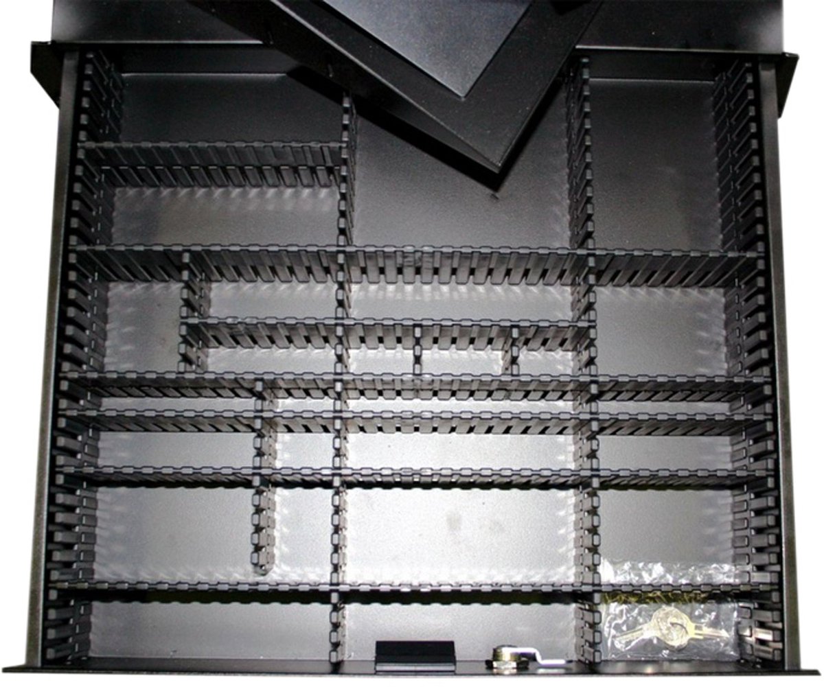 Adam Hall Verdeler diep voor 19" rack schuif - Rack lade