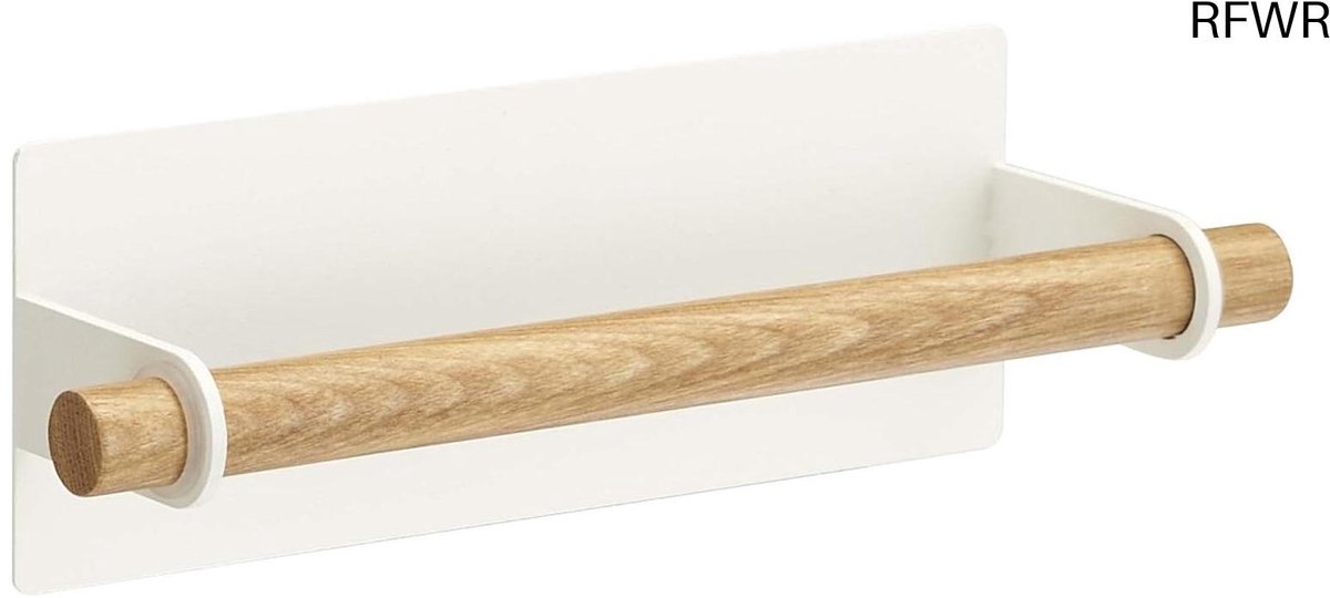 RFWR® Magnetische Handdoekhouder voor op Metalen Oppervlakken - Minimalistisch Ontwerp in Wit