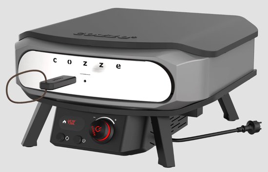 Cozze® Premium Rotate Elektrische Pizza oven 17” - Roterende Pizzasteen - Tot 450°C - Voor Pizza’s tot 42 cm - Elektrische Pizza Oven 230V — afbeelding 5