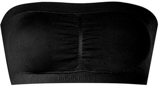MAGIC Bodyfashion Comfort Bandeau Bamboo Dames Beha Zwart - Maat L